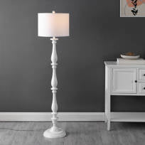 Persian Lilac Wood Floor Lamp