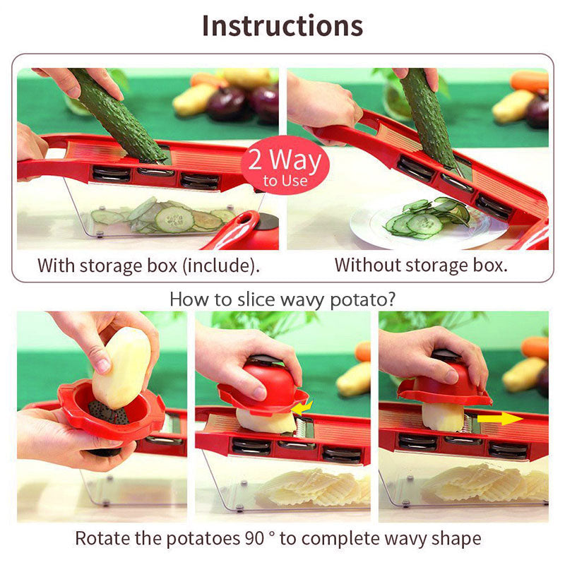 10 in 1 Vegatable And Fruit Cutter