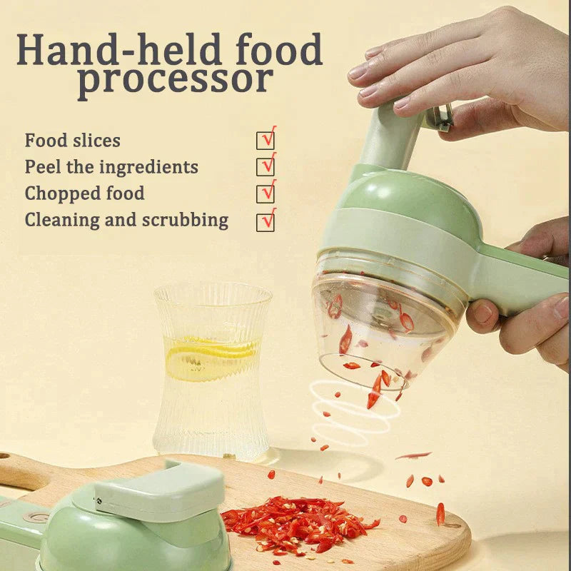 4 in 1 Rechargeable Handheld Electric Chopper