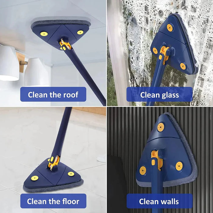 Triangle Mop, Adjustable Cleaning mop