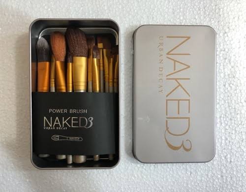 Naked 3 Makeup Brushes Kit
